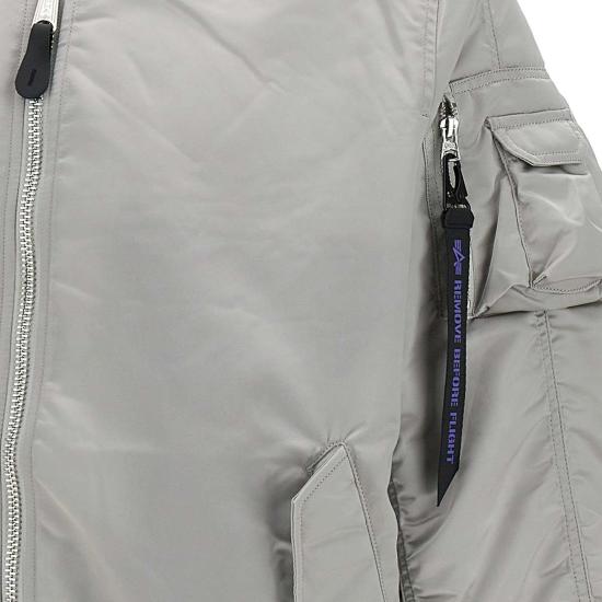 25FW ALPHA INDUSTRIES ULTRAVIOLET 봄버 자켓 146115UVF 666 Grey - OTHER BRANDS