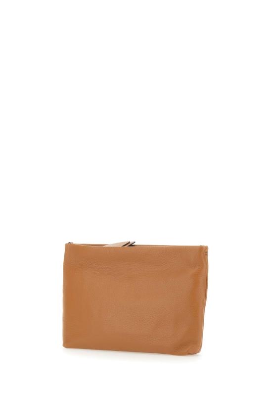 25FW 지아니 끼아리니 클러치/파우치 BS8265 COMMGRNEMFLAKE Brown - GIANNI CHIARINI