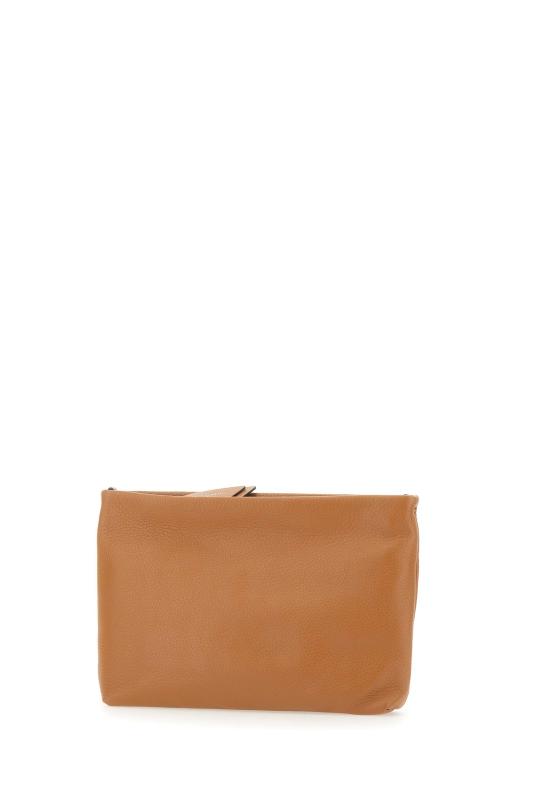 25FW 지아니 끼아리니 클러치/파우치 BS8265 COMMGRNEMFLAKE Brown