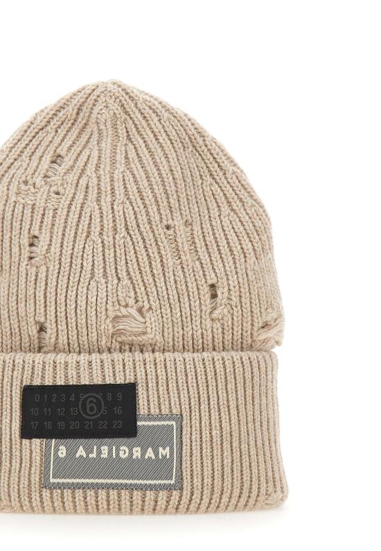 25FW MM6 메종마르지엘라 비니 SH0TB0001 M13138806M Beige - MM6 MAISON MARGIELA