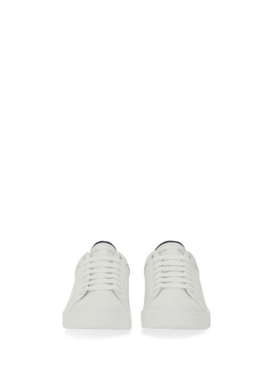 25FW 돌체앤가바나 카프스킨 포르토피노 스니커즈 CS2278 A9U7389951 WHITE - DOLCE & GABBANA