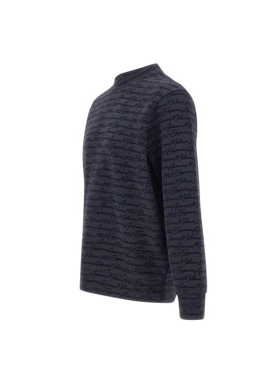 25FW 엠포리오 아르마니 긴팔 티셔츠 EM002900 AF10013FB308 Blue - EMPORIO ARMANI