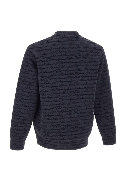 25FW 엠포리오 아르마니 긴팔 티셔츠 EM002900 AF10013FB308 Blue - EMPORIO ARMANI