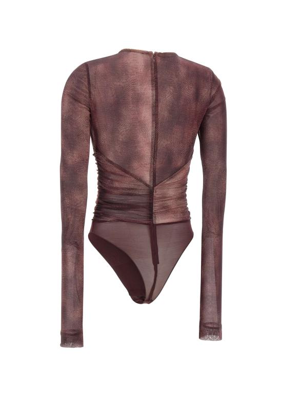 25FW 엘리자베타프랜치 바디수트 티셔츠 BO02057E2 EA4 Red - ELISABETTA FRANCHI