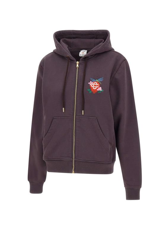 25FW 카사블랑카 터틀넥 WAW25JTP274 02 PURPLE