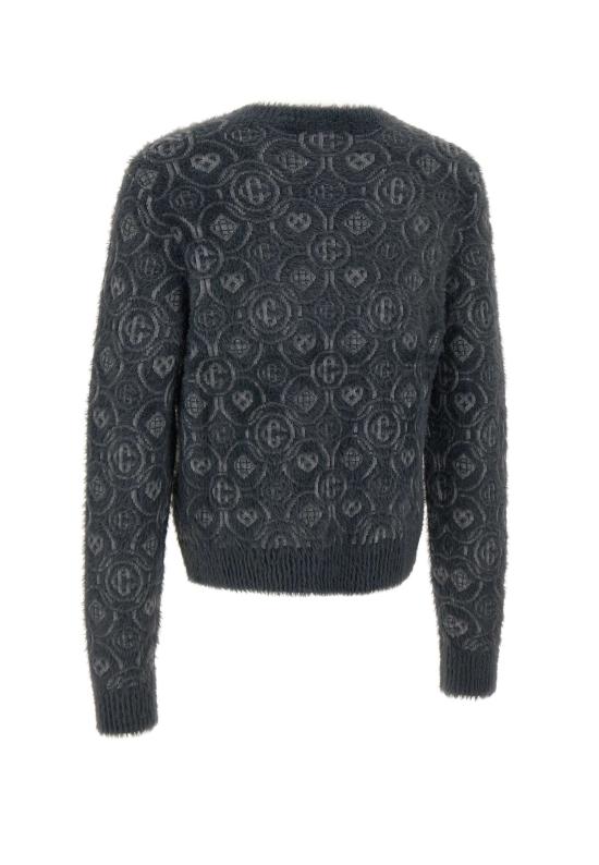 25FW 카사블랑카 스웨터 MAW25KW1095 01 Grey - CASABLANCA