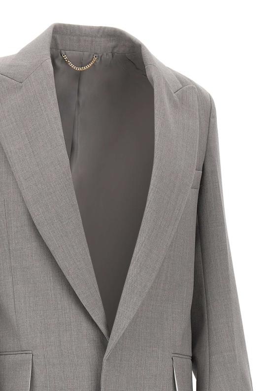 25FW 빅토리아 베컴 수트 자켓 1425WJK006630B LTMELANGE Grey - VICTORIA BECKHAM