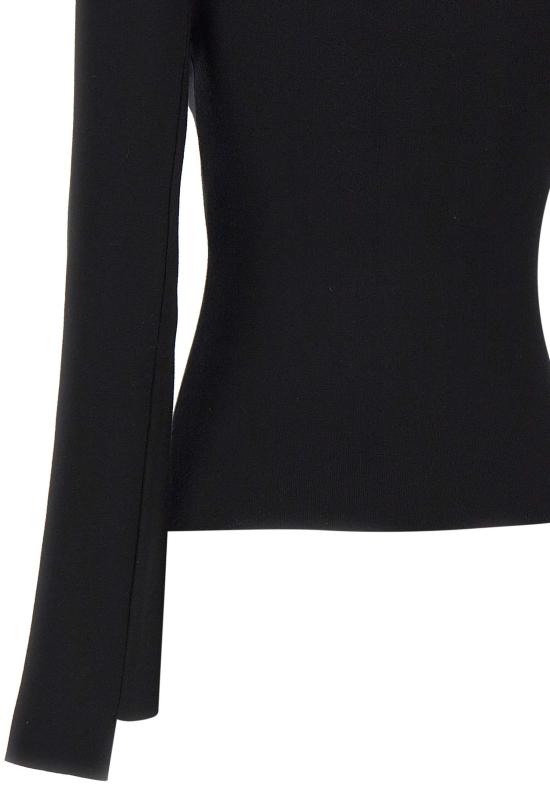 25FW 쿠레쥬 터틀넥 425MPU260FI0001 BLACK Black - COURREGES