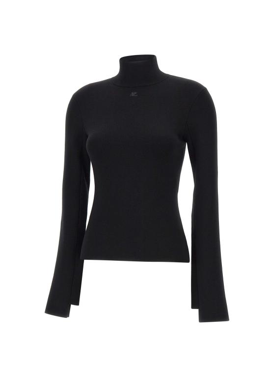 25FW 쿠레쥬 터틀넥 425MPU260FI0001 BLACK Black