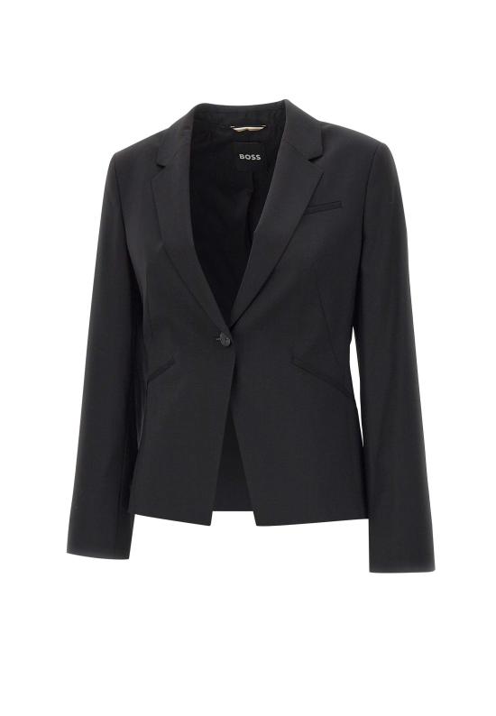 25FW 보스 수트 자켓 50546622 001 Black