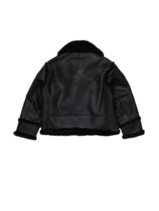 25FW [키즈] MM6 메종마르지엘라 자켓 M60834K MM05UM6900 BLACK - MM6 MAISON MARGIELA