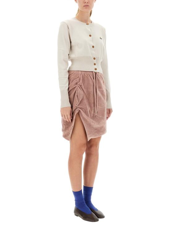 25FW 비비안웨스트우드 BEA 베아 크롭 가디건 1803002U Y001VA402 WHITE - VIVIENNE WESTWOOD