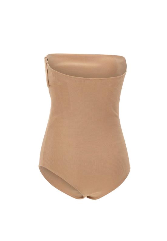 25FW 쿠레쥬 바디수트 티셔츠 425JBD161JS0256 DUNE Beige - COURREGES