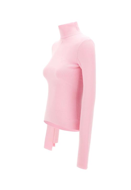 25FW 쿠레쥬 터틀넥 425MPU260FI0001 PINK Pink - COURREGES