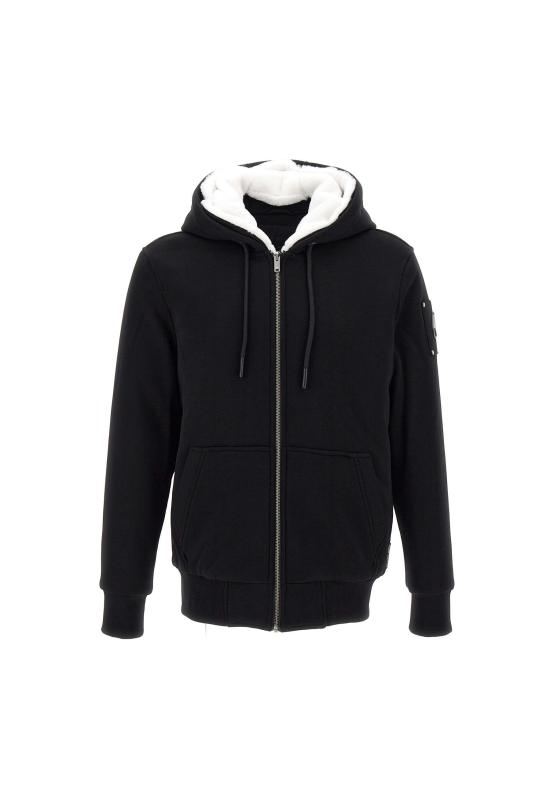 25FW 무스너클 클래식 버니 3 후드 집업 M32MS600 244 Black