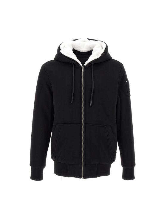 25FW 무스너클 클래식 버니 3 후드 집업 M32MS600 244 Black - MOOSE KNUCKLES