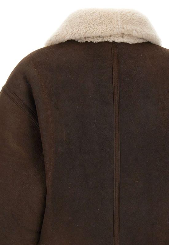 25FW 히소 가죽 자켓 ARIA ARABICA Brown - HISO