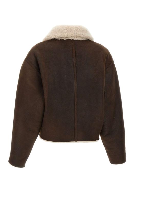 25FW 히소 가죽 자켓 ARIA ARABICA Brown - HISO