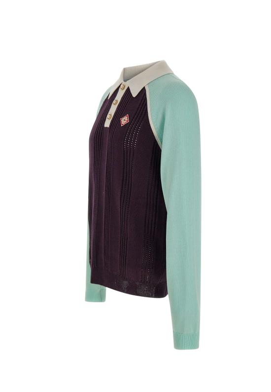 25FW 카사블랑카 폴로 티셔츠 MAW25KW1131 01 MultiColour - CASABLANCA