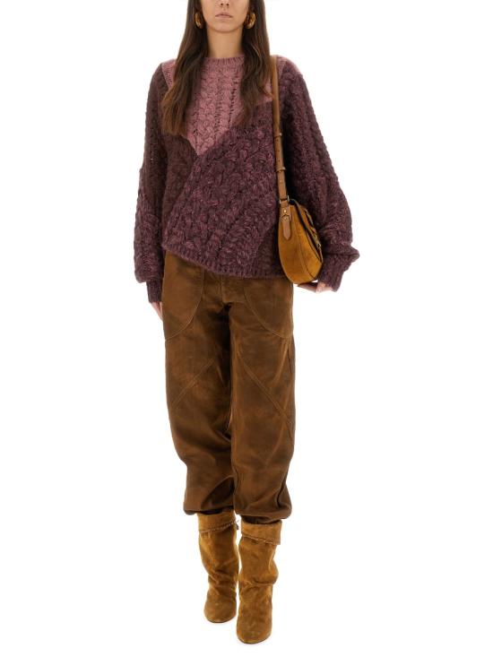 25FW 이자벨마랑에뚜왈 스웨터 PU0701FA C3L04E40RW PURPLE - ISABEL MARANT ETOILE