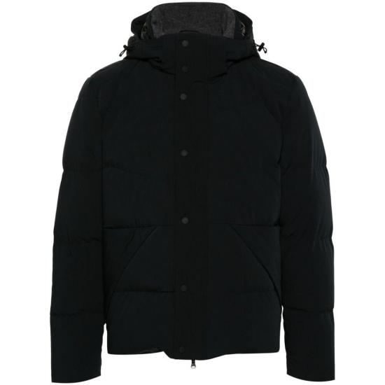 25FW 폴앤샤크 숏패딩 14312007 011 Black