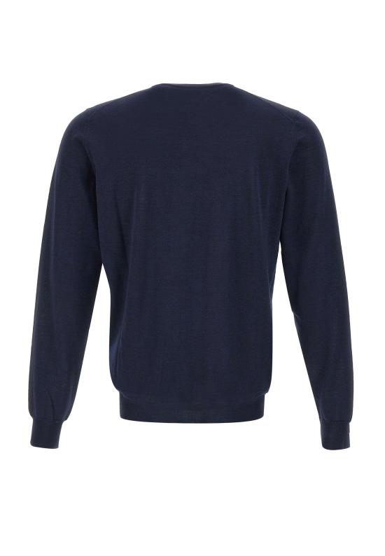 25FW 필리포 드 로렌티스 스웨터 GC1ML RM16RS890 Blue - FILIPPO DE LAURENTIIS