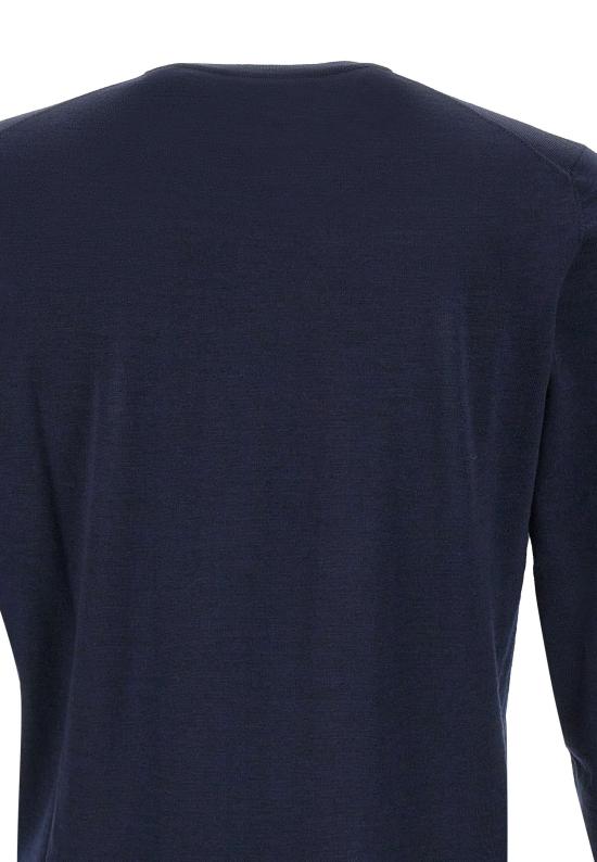 25FW 필리포 드 로렌티스 스웨터 GC1ML RM16RS890 Blue - FILIPPO DE LAURENTIIS