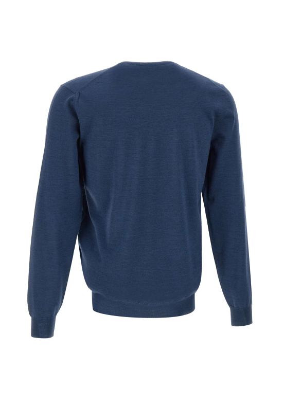 25FW 필리포 드 로렌티스 스웨터 GC1ML RM16RS850 Blue - FILIPPO DE LAURENTIIS