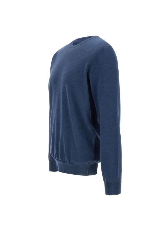 25FW 필리포 드 로렌티스 스웨터 GC1ML RM16RS850 Blue - FILIPPO DE LAURENTIIS