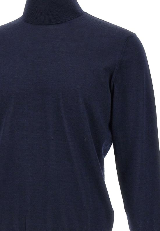 25FW 필리포 드 로렌티스 스웨터 DV1ML RM16RS890 Blue - FILIPPO DE LAURENTIIS