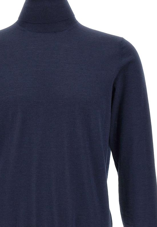 25FW 필리포 드 로렌티스 스웨터 DV1ML RM16RS891 Blue - FILIPPO DE LAURENTIIS