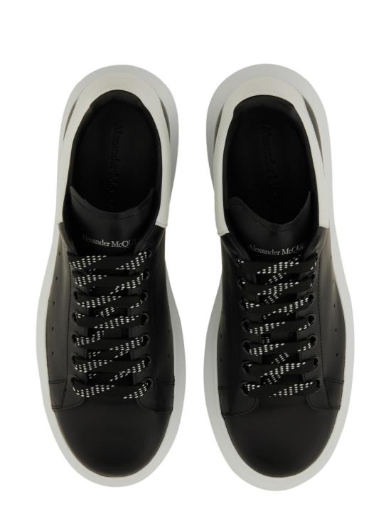 25FW 알렉산더 맥퀸 오버사이즈 드 스니커즈 553680 WIAIG1070 BLACK - ALEXANDER MCQUEEN