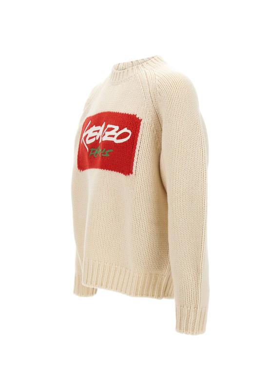 25FW 겐조 스웨터 FF65PU7573CT 02 White - KENZO