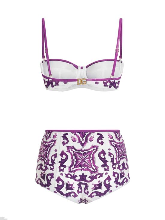 25FW 돌체앤가바나 비치웨어 O8A27J ONO19IP3TN PURPLE - DOLCE & GABBANA