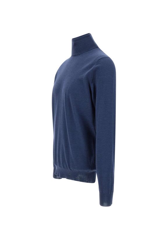 25FW 필리포 드 로렌티스 스웨터 DV1ML RM16RS850 Blue - FILIPPO DE LAURENTIIS