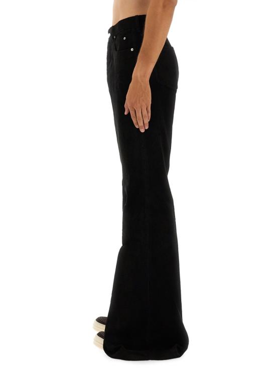 25FW 릭 오웬스 스트레이트 팬츠 RU02E1335 MLC909 BLACK - RICK OWENS