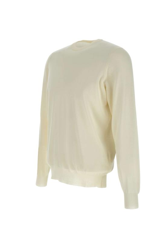 25FW 필리포 드 로렌티스 스웨터 GC1ML RM16RS040 White - FILIPPO DE LAURENTIIS