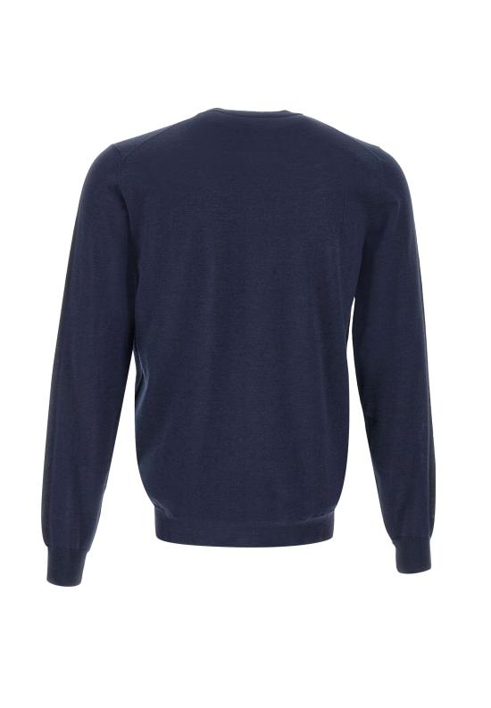 25FW 필리포 드 로렌티스 스웨터 GC1ML RM16RS891 Blue - FILIPPO DE LAURENTIIS