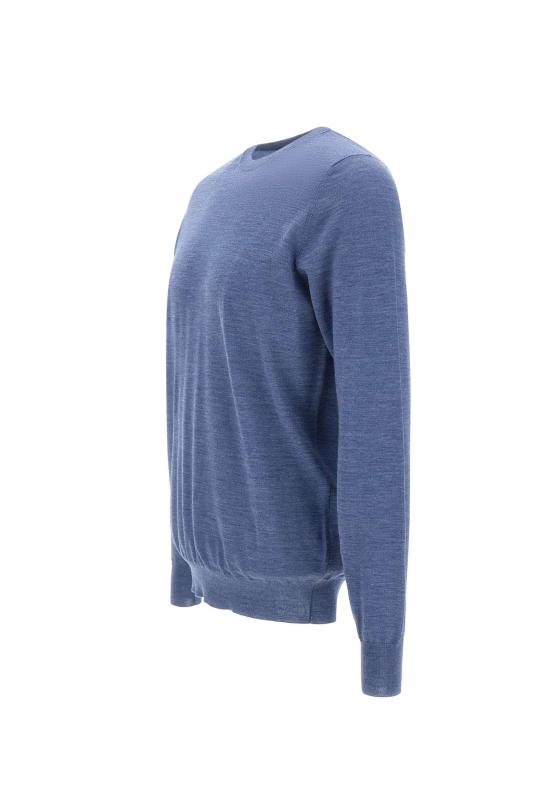 25FW 필리포 드 로렌티스 스웨터 GC1ML RM16RS811 Blue - FILIPPO DE LAURENTIIS