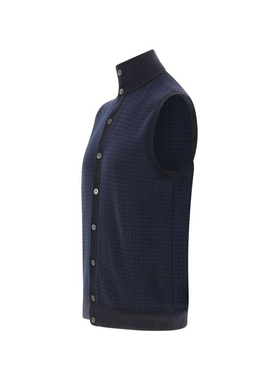 25FW 필리포 드 로렌티스 베스트 BB1SM RM16J18889 Blue - FILIPPO DE LAURENTIIS