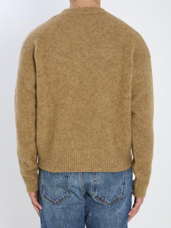 25FW 아미 스웨터 9887071 HKS824 KN0021 280 Beige - AMI