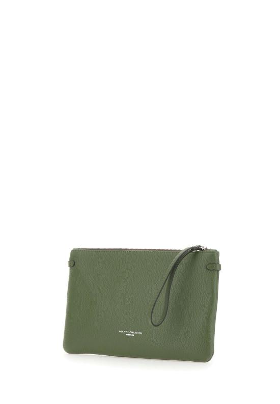 25FW 지아니 끼아리니 클러치/파우치 BS3695 GRNDEEPFIR Green - GIANNI CHIARINI