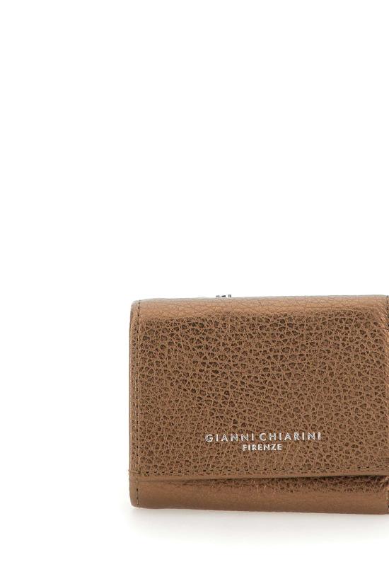 25FW 지아니 끼아리니 지갑 PFW5065 GRNLMTOASTED Brown - GIANNI CHIARINI