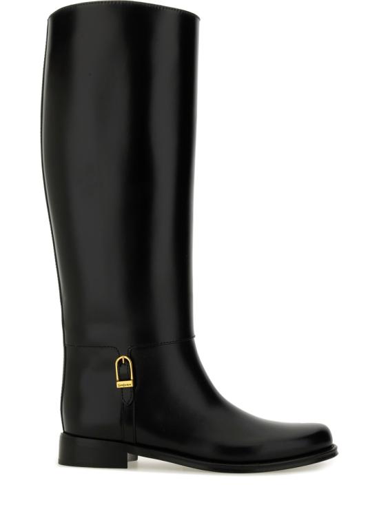 26FW 생로랑 줄리아 부츠 840698 AAEHR1000 BLACK