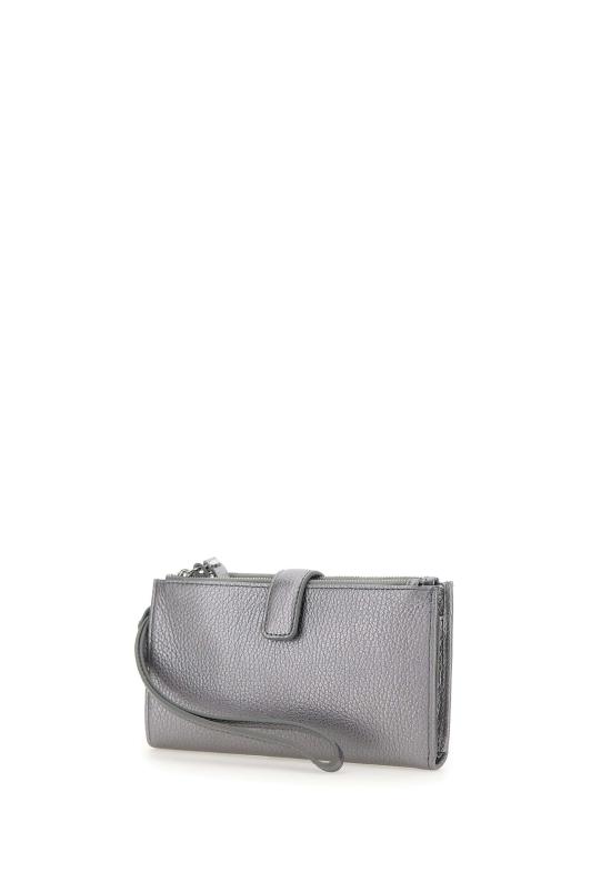 25FW 지아니 끼아리니 지갑 PF6004 GRNLMCITYNOIRE Silver - GIANNI CHIARINI
