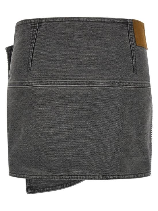 25FW 하이쿠레 스커트 HEW08102DF174L0903L0903 GRAY - HAIKURE