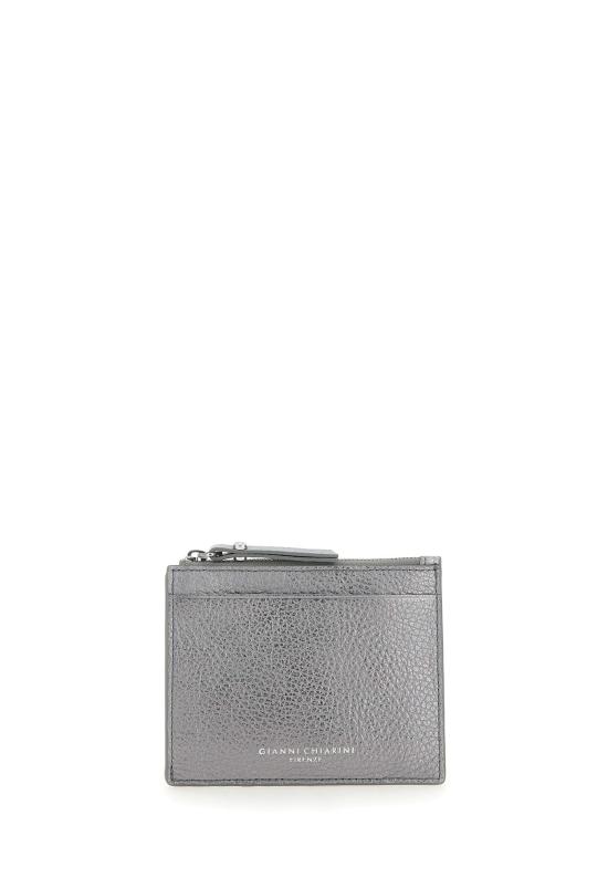 25FW 지아니 끼아리니 지갑 PFWBW13755 GRNLMCITYNOIRE Silver