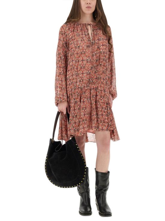 25FW 이자벨마랑에뚜왈 미디 원피스 RO0799FA C3J01E11RU RED - ISABEL MARANT ETOILE