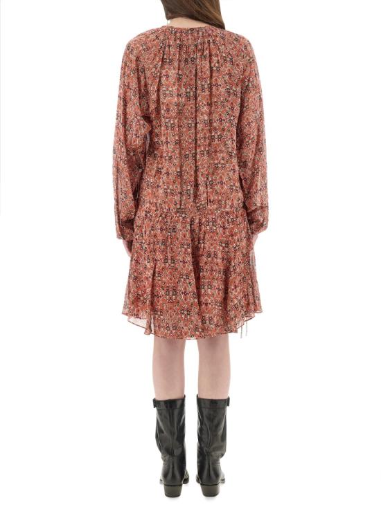25FW 이자벨마랑에뚜왈 미디 원피스 RO0799FA C3J01E11RU RED - ISABEL MARANT ETOILE
