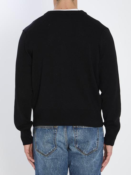 25FW 아미 스웨터 6099558 HKC361 001 009 Black - AMI